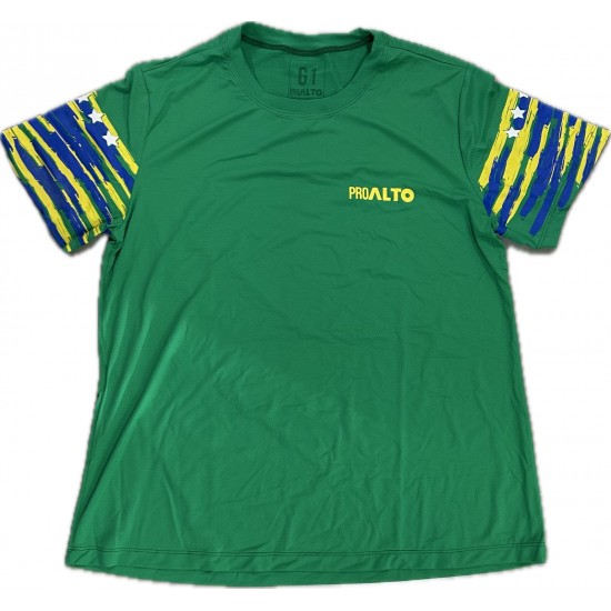 CAMISETA PRO ALTO BRASIL DRIFIT FEMININO - VERDE